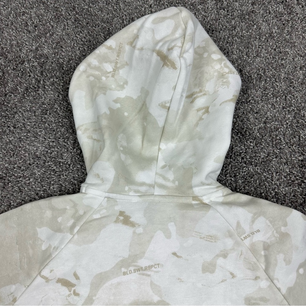 Under Armour Project Rock Veterans Day Camo Men Hoodie USA Flag Sz L 1370971-100 - Picture 6 of 12